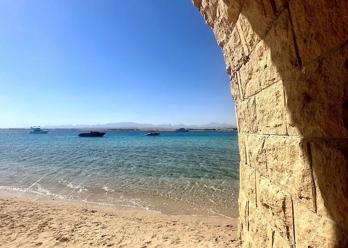 شقة El Andalous Sea View Sahl Hasheesh الغردقة